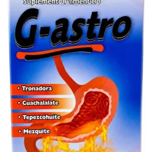 Caja de suplemento alimenticio G-Astro Nokaka con 60 capletas para la gastritis